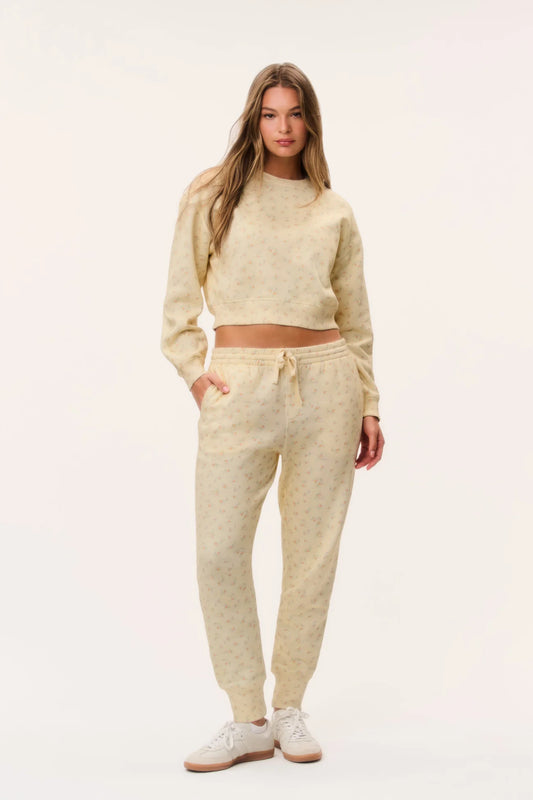 Lolana Sweatpant - Lemon Haze