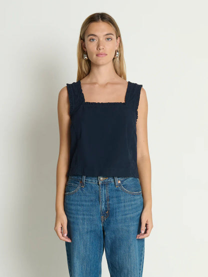 Eugena Cropped Tank- Night Sky