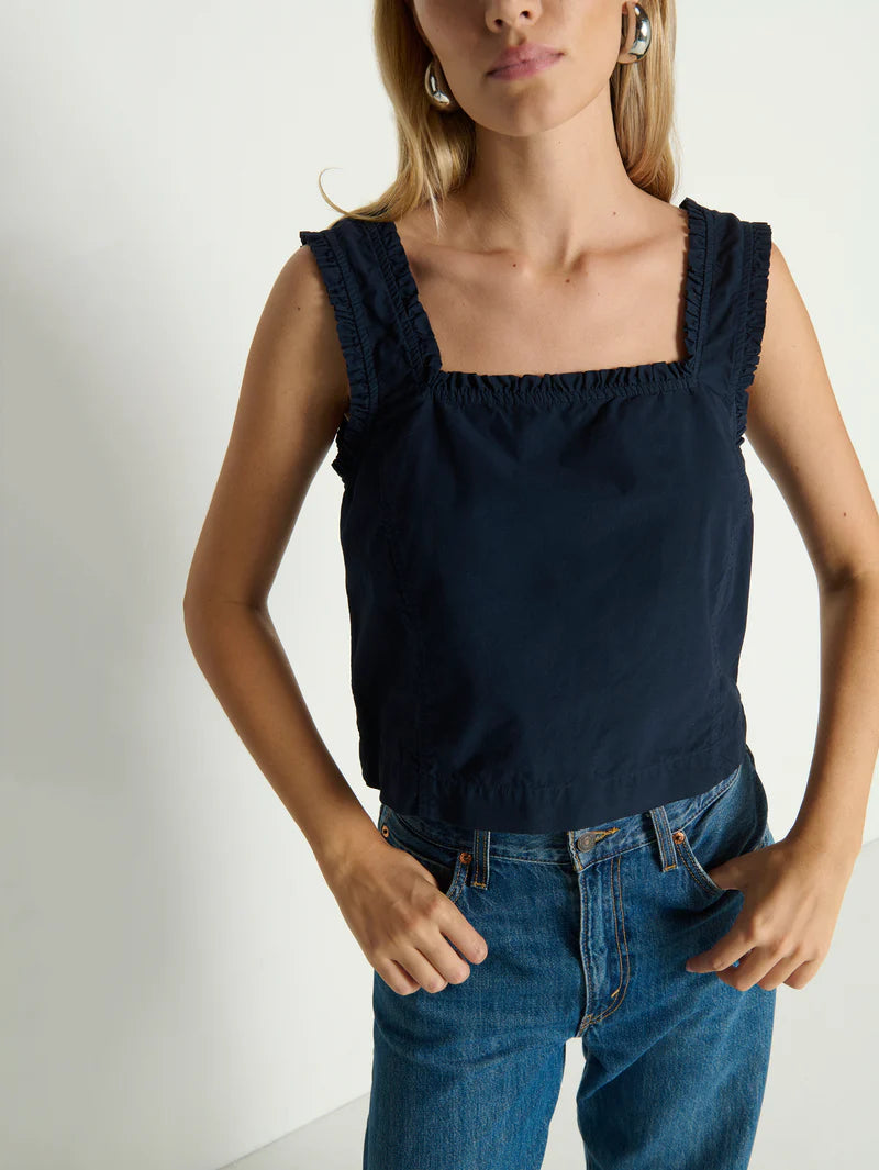 Eugena Cropped Tank- Night Sky