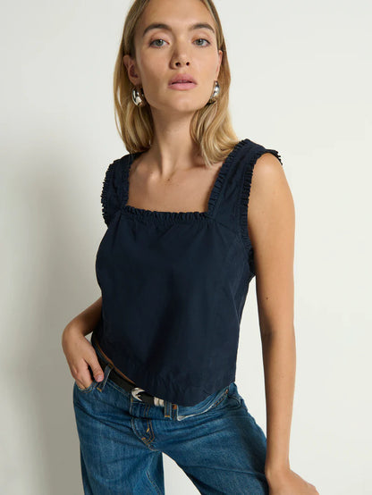 Eugena Cropped Tank- Night Sky