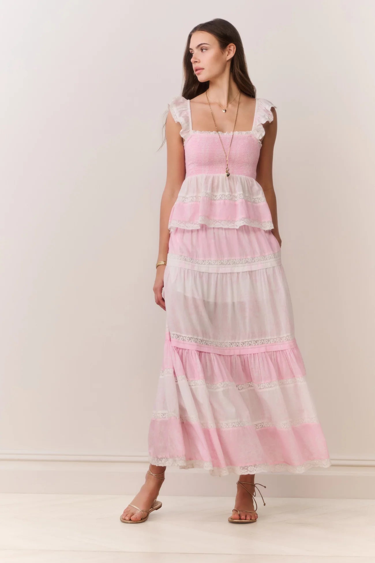 Phia Mixed Print Maxi Skirt - Nantucket Heirloom