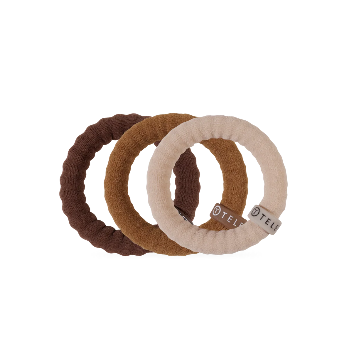 Espresso Yourself Small Nylon Hair Ties