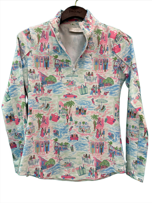 The Ava 1/4 Zip - Meet Me In Paradise