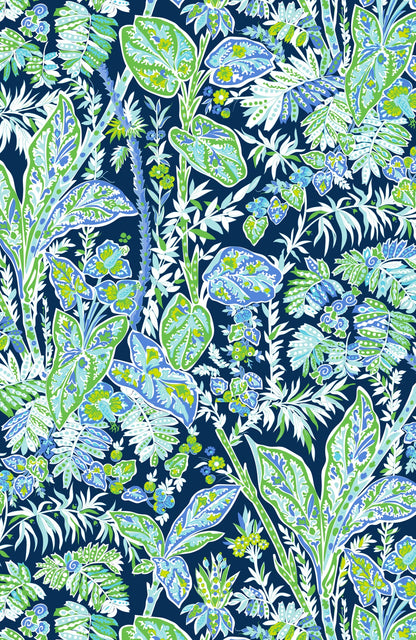 Effortless Pant - Vintage Vines Navy