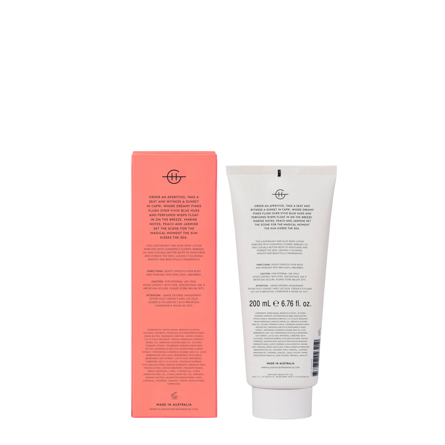 6.8 fl. oz. Body Lotion - Sunsets In Capri
