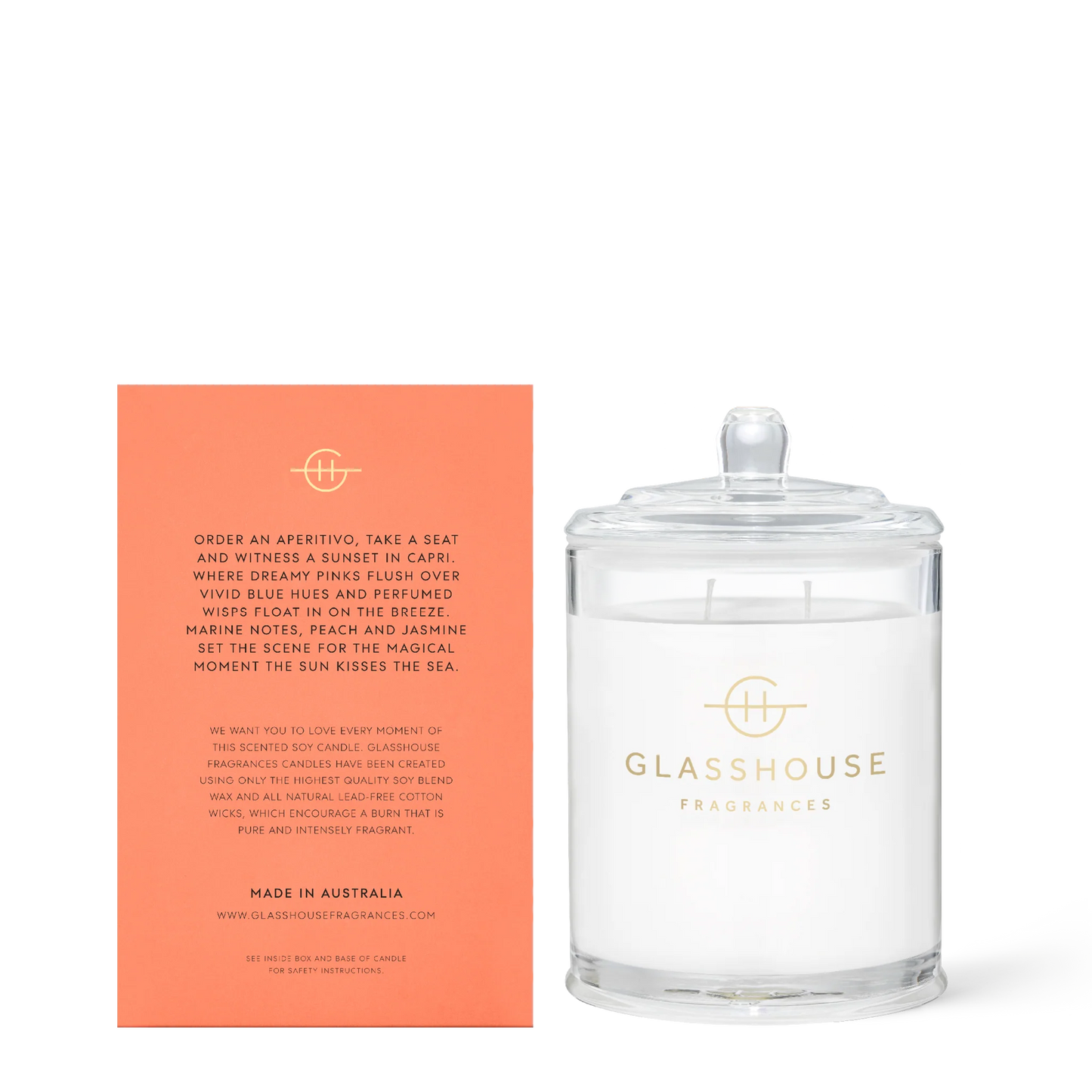 13.4 oz Triple Scented Candle - Sunsets In Capri