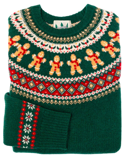 Gingerbread Fair Isle Sweater