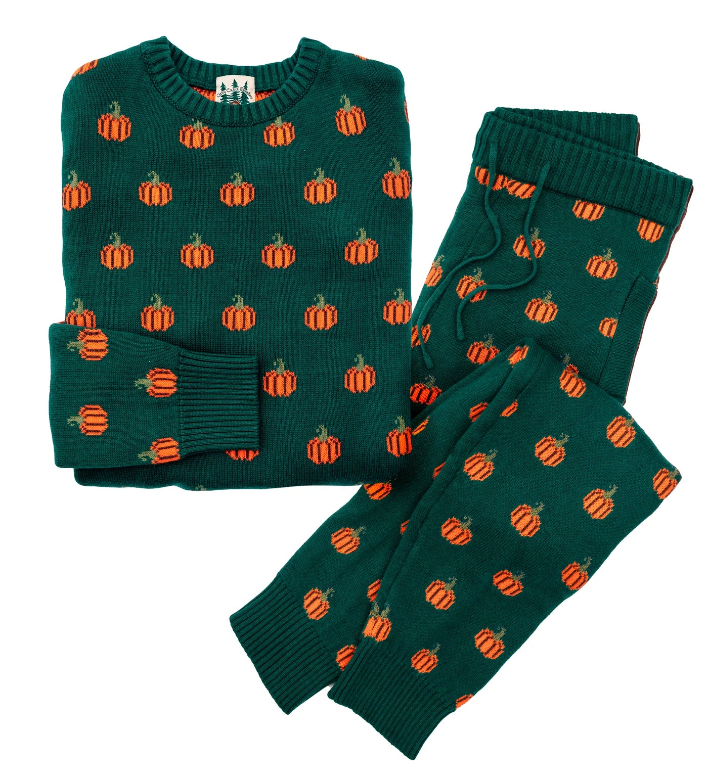Country Pumpkin Joggers In Green