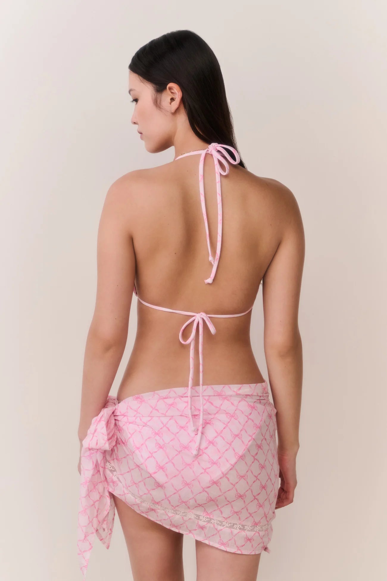 Sweetheart Dawsette Pareo - Pink Peppermint
