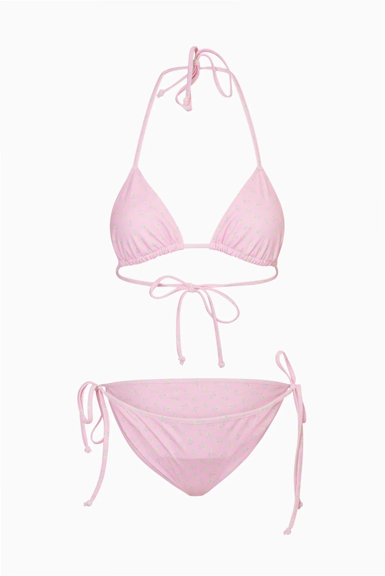 Harbor Ditsy Floral Bikini Set - Polaroid Rose