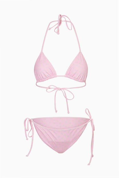 Harbor Ditsy Floral Bikini Set - Polaroid Rose