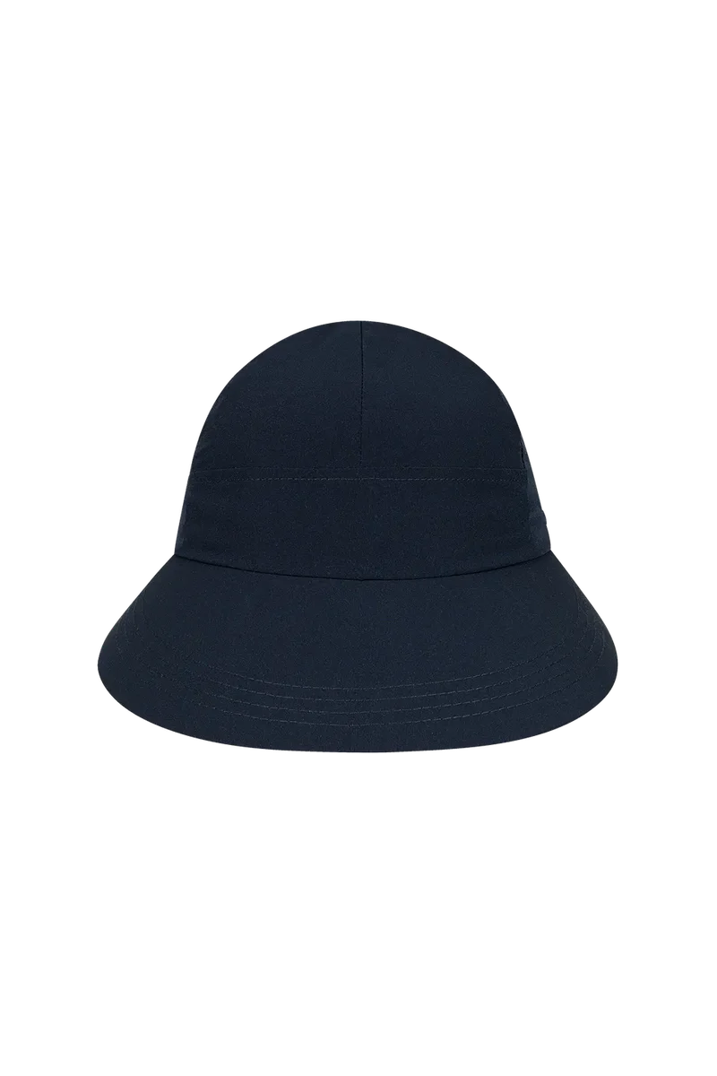 Poppy Bow Cap - Navy
