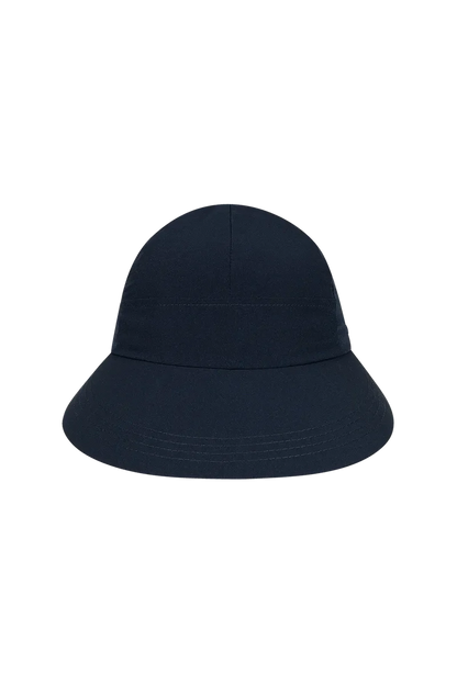 Poppy Bow Cap - Navy