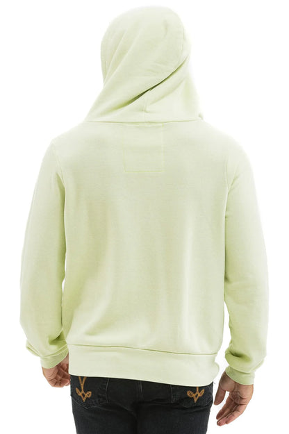 5 Stripe Hoodie - Lime Cream/White Neon