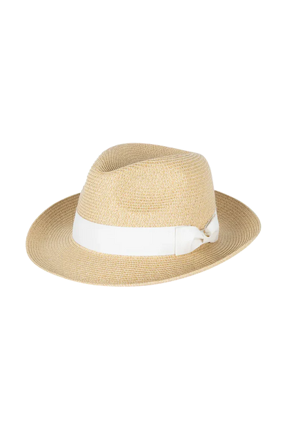 Mosman Short Brim Fedora - Natural