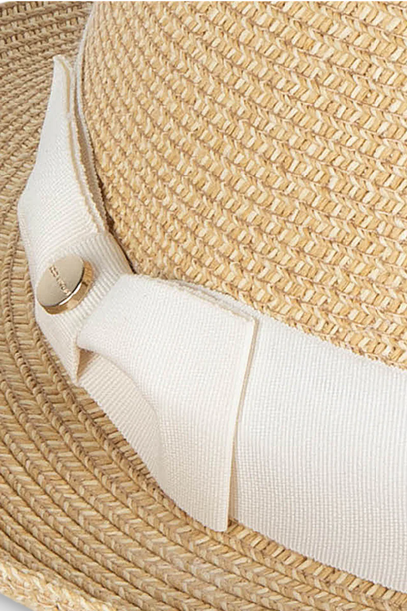 Mosman Short Brim Fedora - Natural
