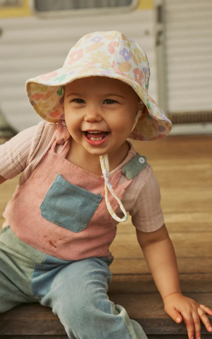 Indee Bucket Hat (Baby Girls 0 - 2 years) - Multi
