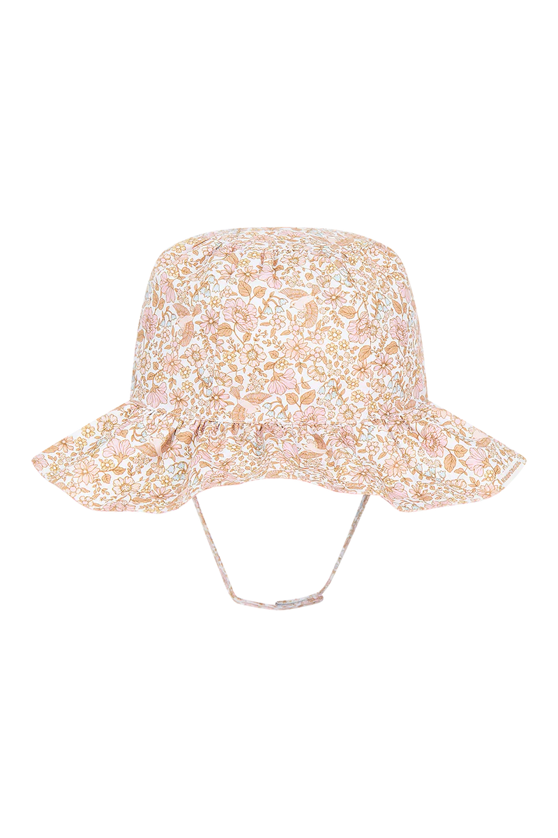 Primrose Bucket Hat (Baby Girls 0 - 2 years) - Blush