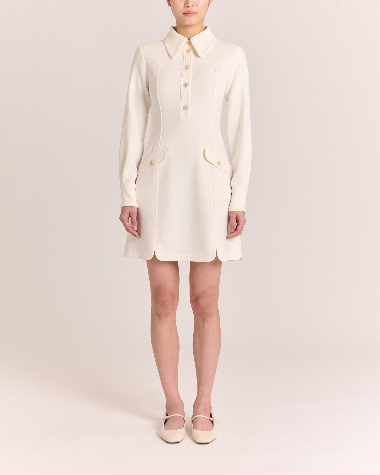 Hayes Dress-Ivory