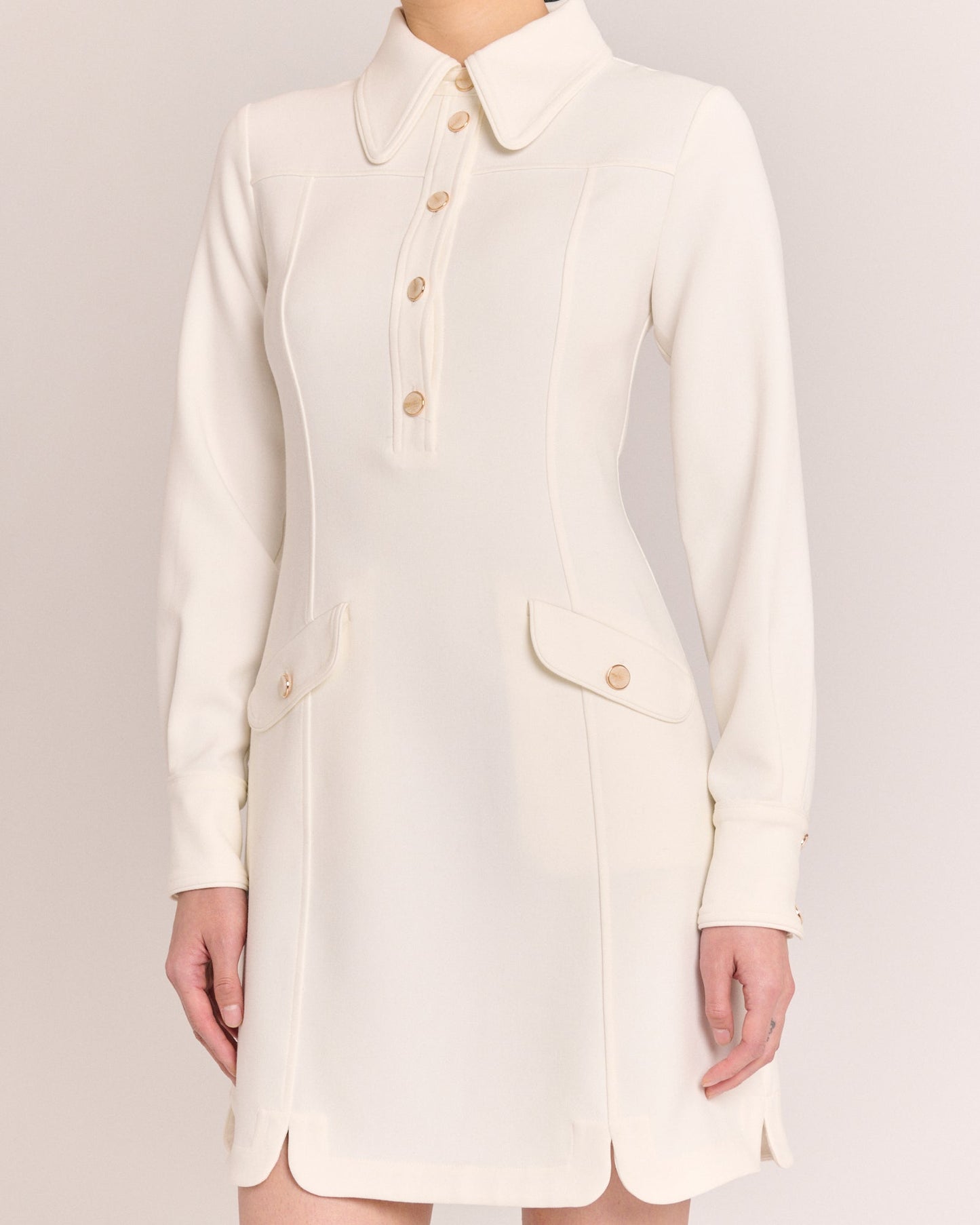 Hayes Dress-Ivory