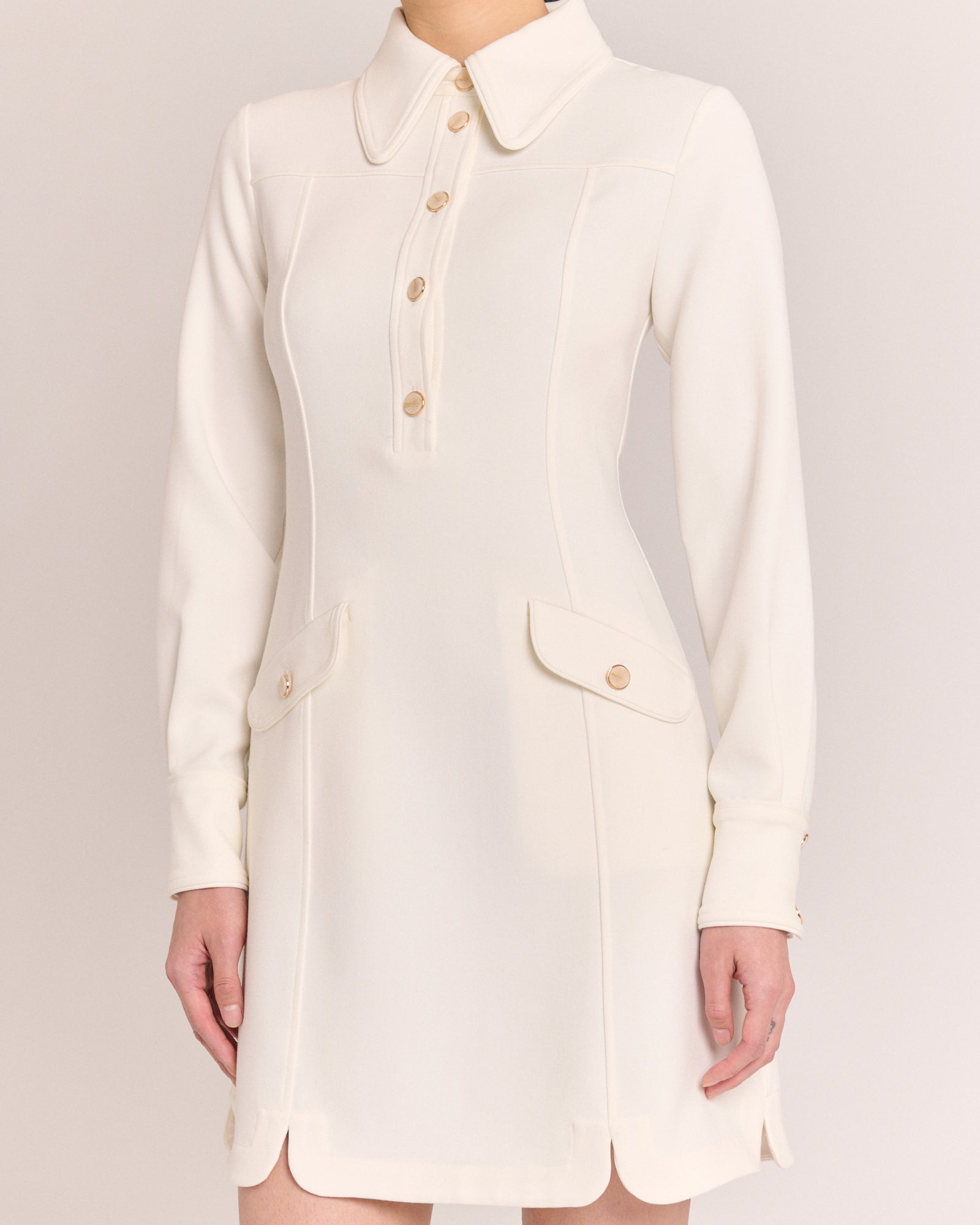 Hayes Dress-Ivory