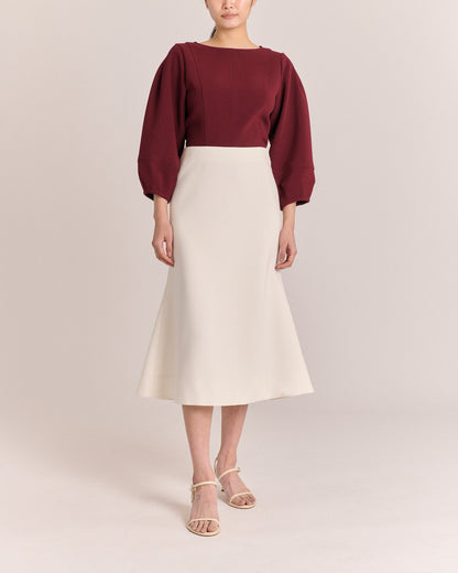 Mable Skirt-Ivory