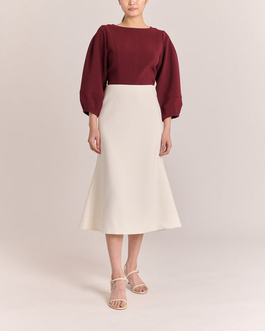 Mable Skirt-Ivory