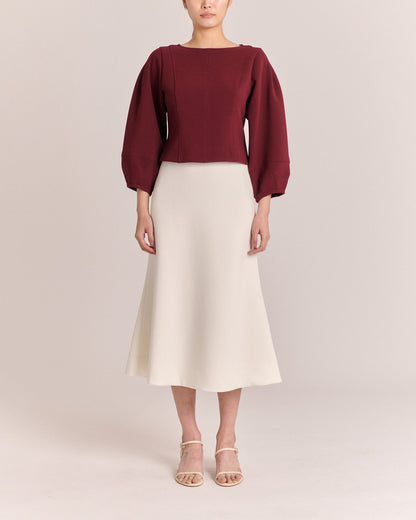 Mable Skirt-Ivory