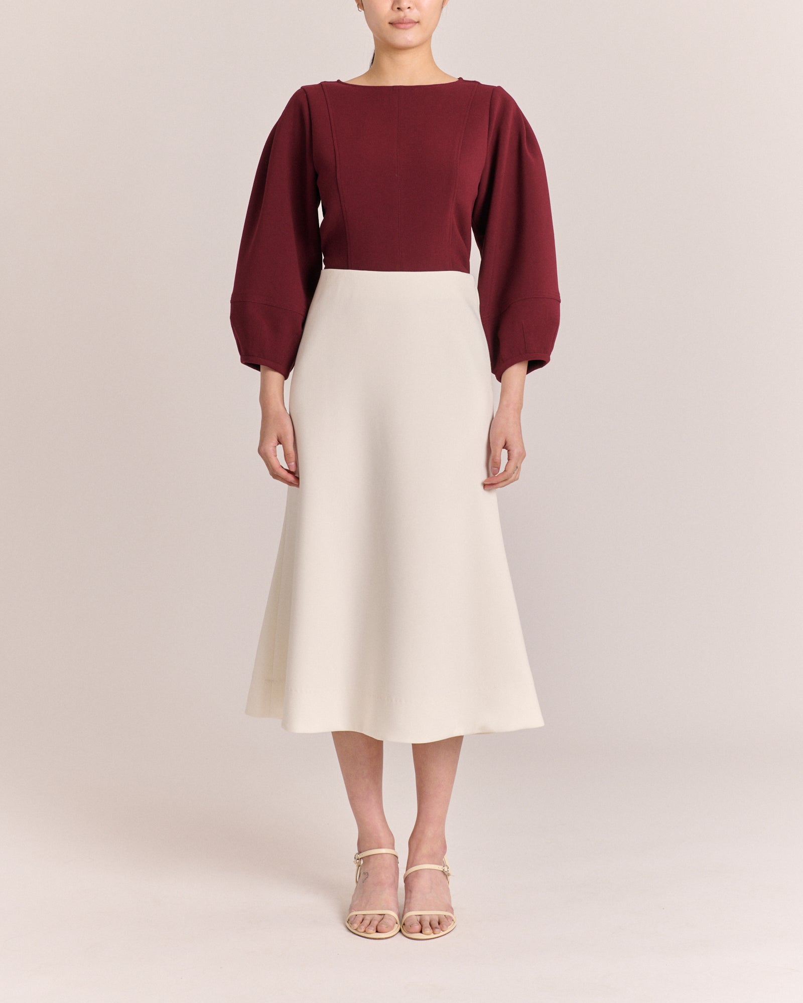 Mable Skirt-Ivory