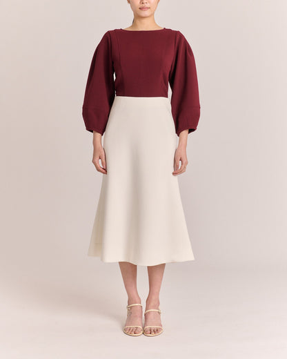 Mable Skirt-Ivory