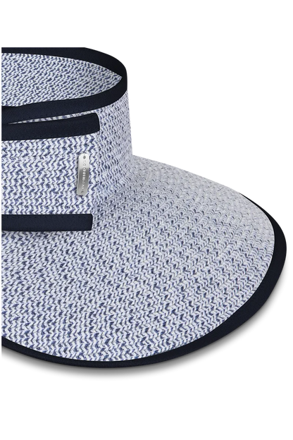 Poolside Visor - Denim