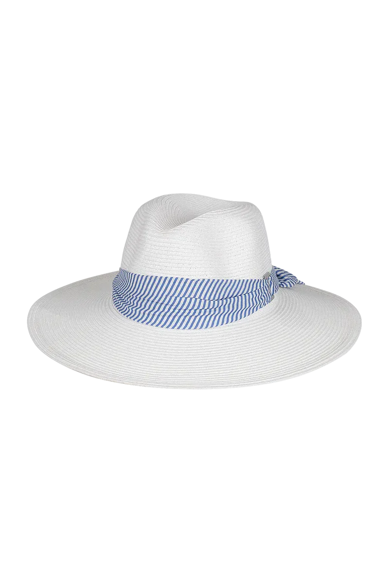 Kimberly Wide Brim - White