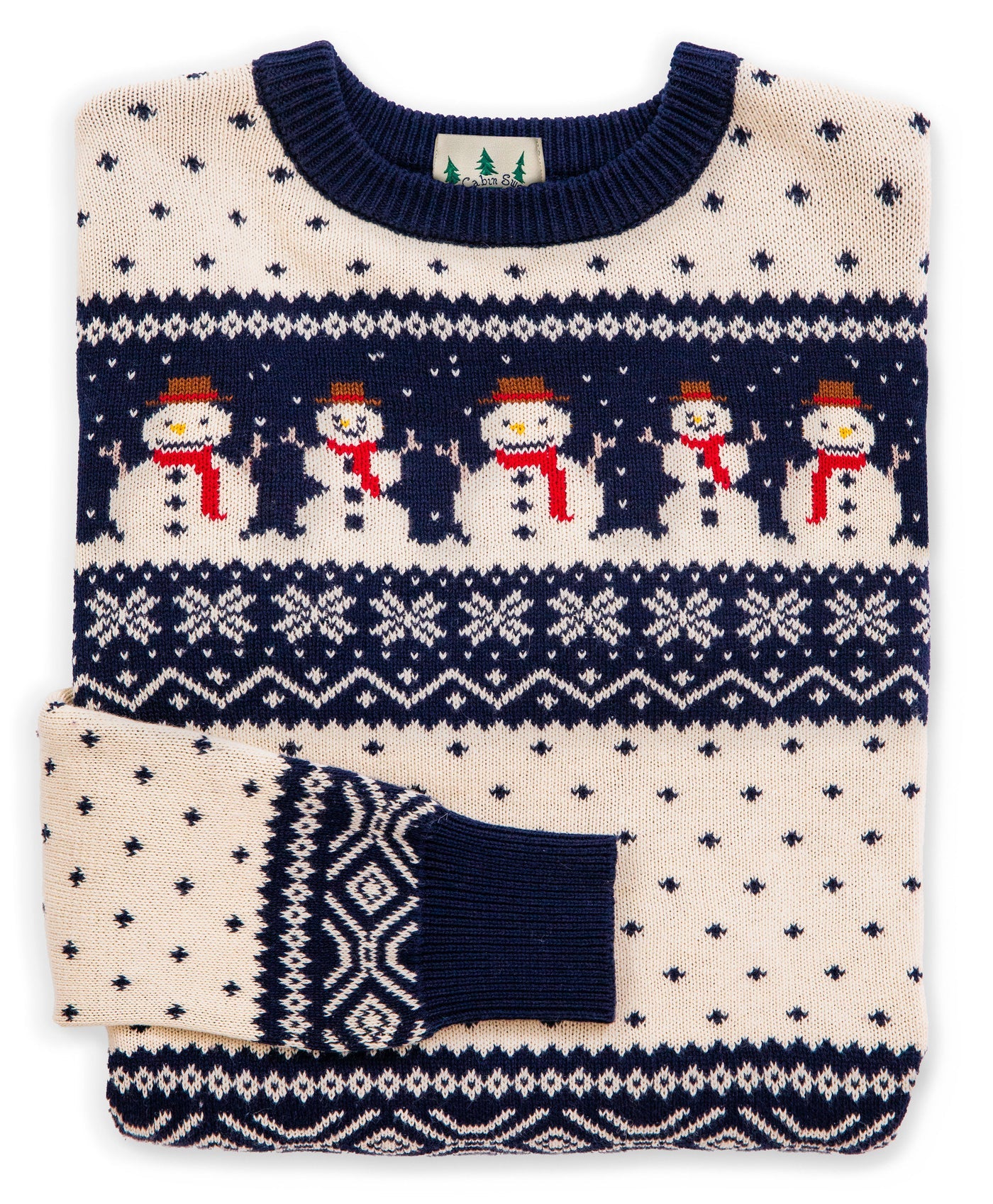 Snowman Fair Isle Sweater