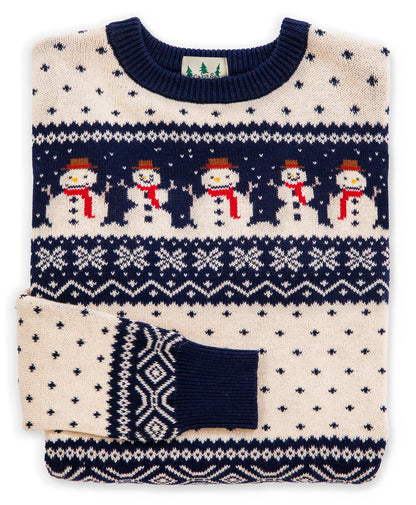 Snowman Fair Isle Sweater