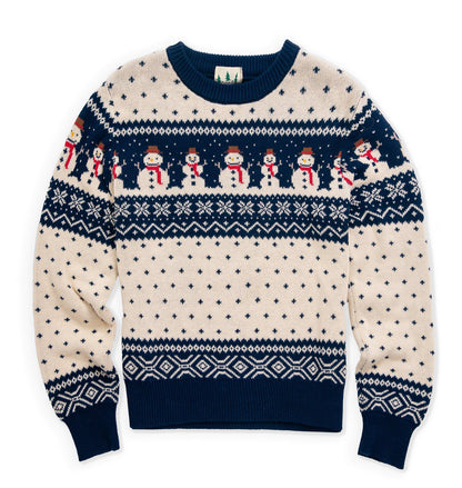 Snowman Fair Isle Sweater