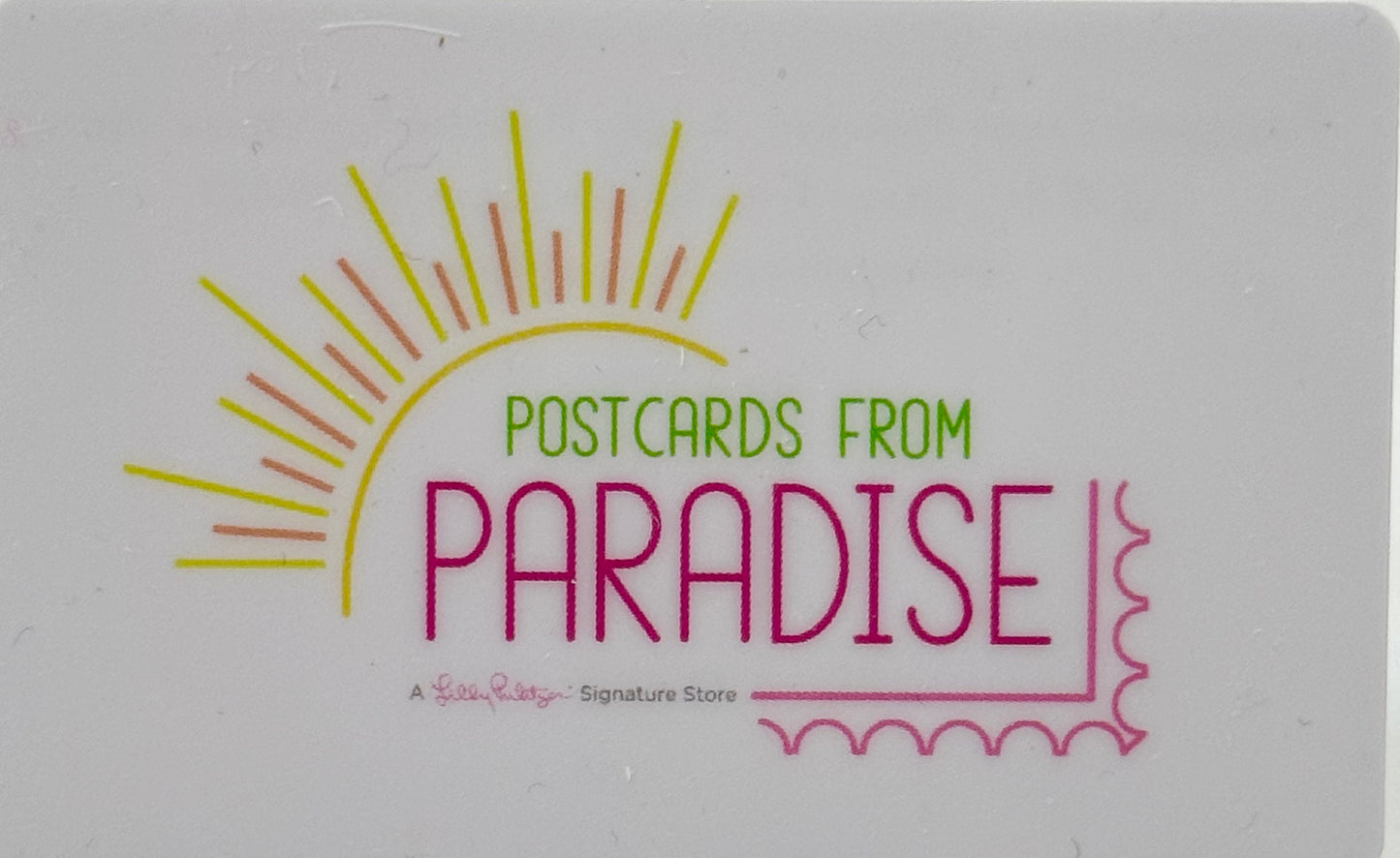 Postcards From Paradise Gift Card