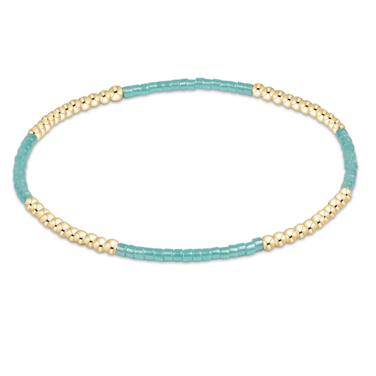 hope blissful bracelet - sea glass