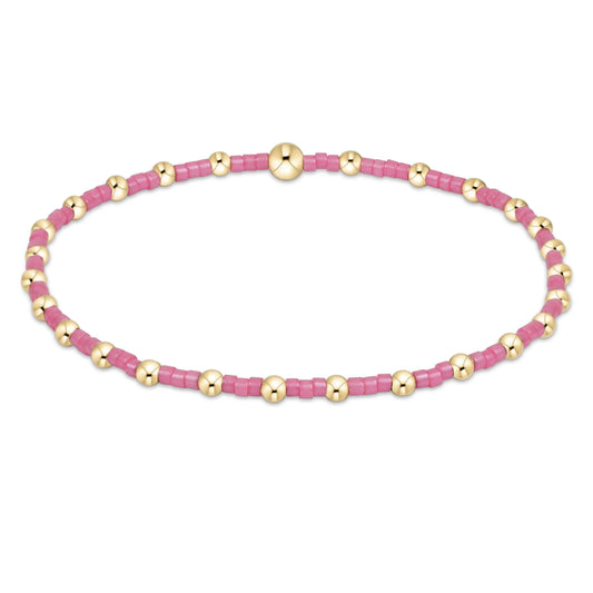 hope sincerity bracelet - bubblegum