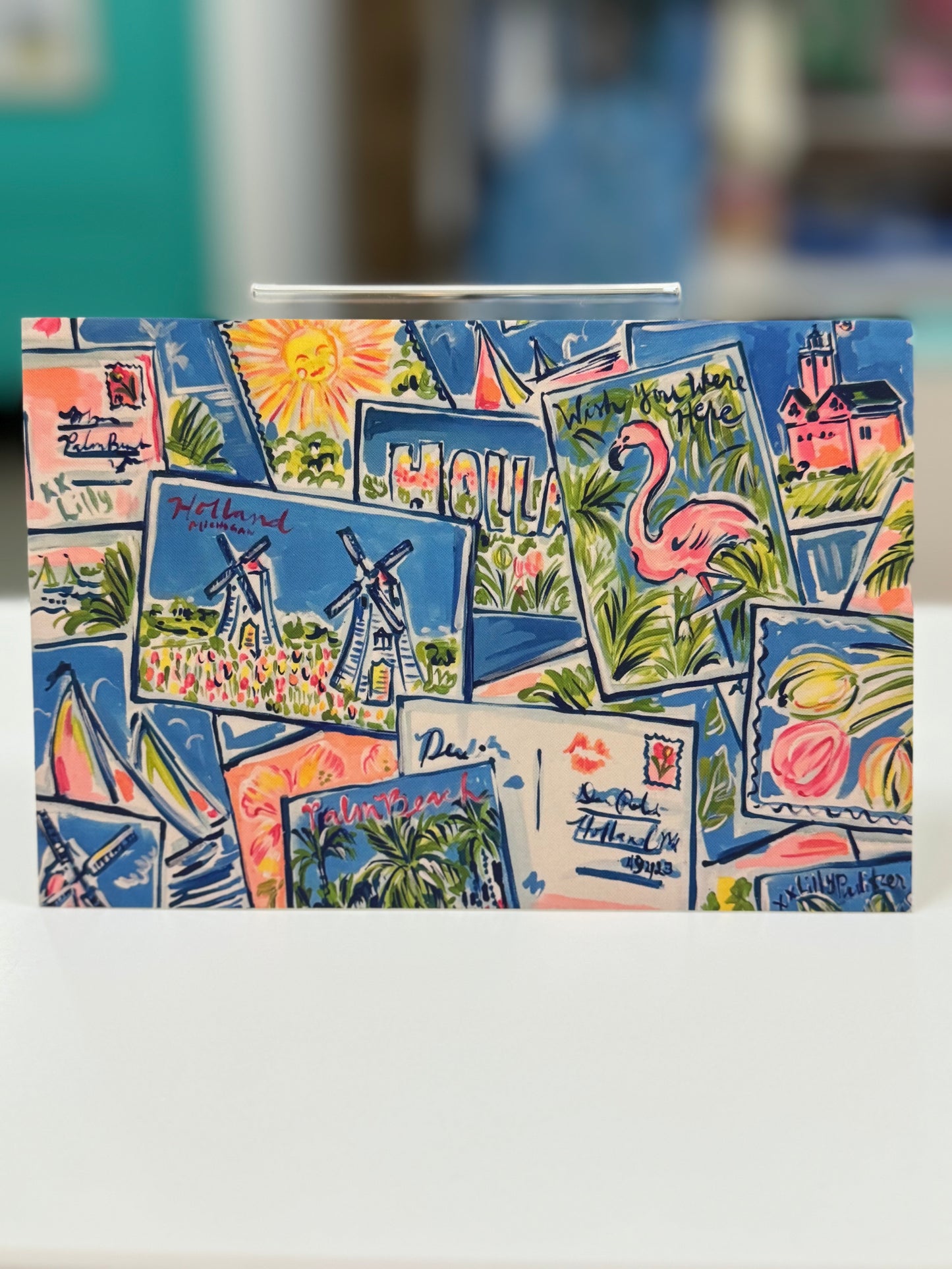 Holland to Palm Beach Postcard