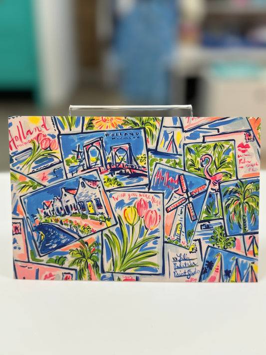 Holland Windmill Island Postcard