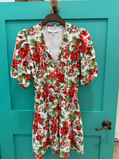 Marie Dress - Hollyhock Heartbreak