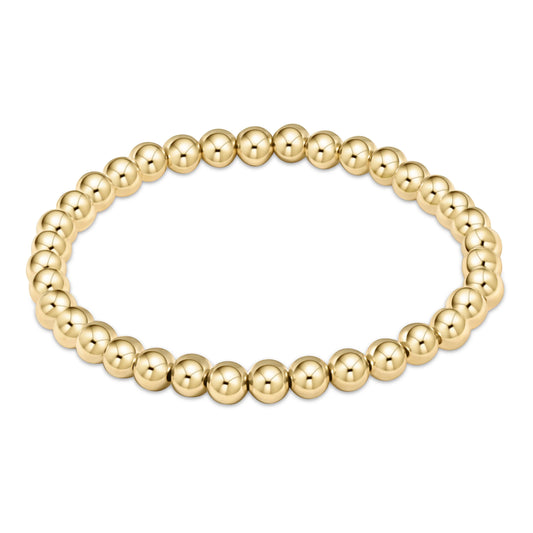 classic gold 5mm bracelet