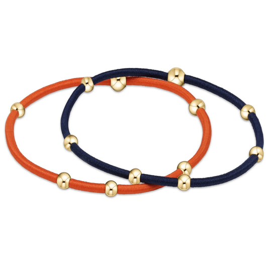 gameday "e"ssentials set - bright orange-navy