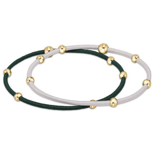 gameday "e"ssentials set - dark green-white