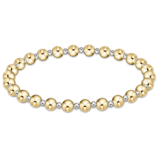 grateful mixed metal 5mm bracelet