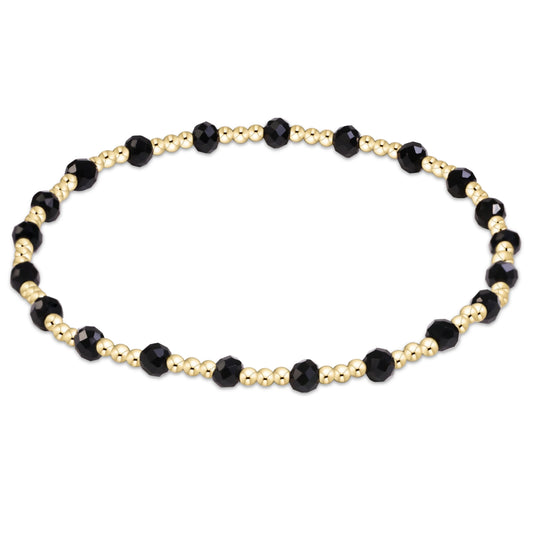 gameday flirty sincerity bracelet - black