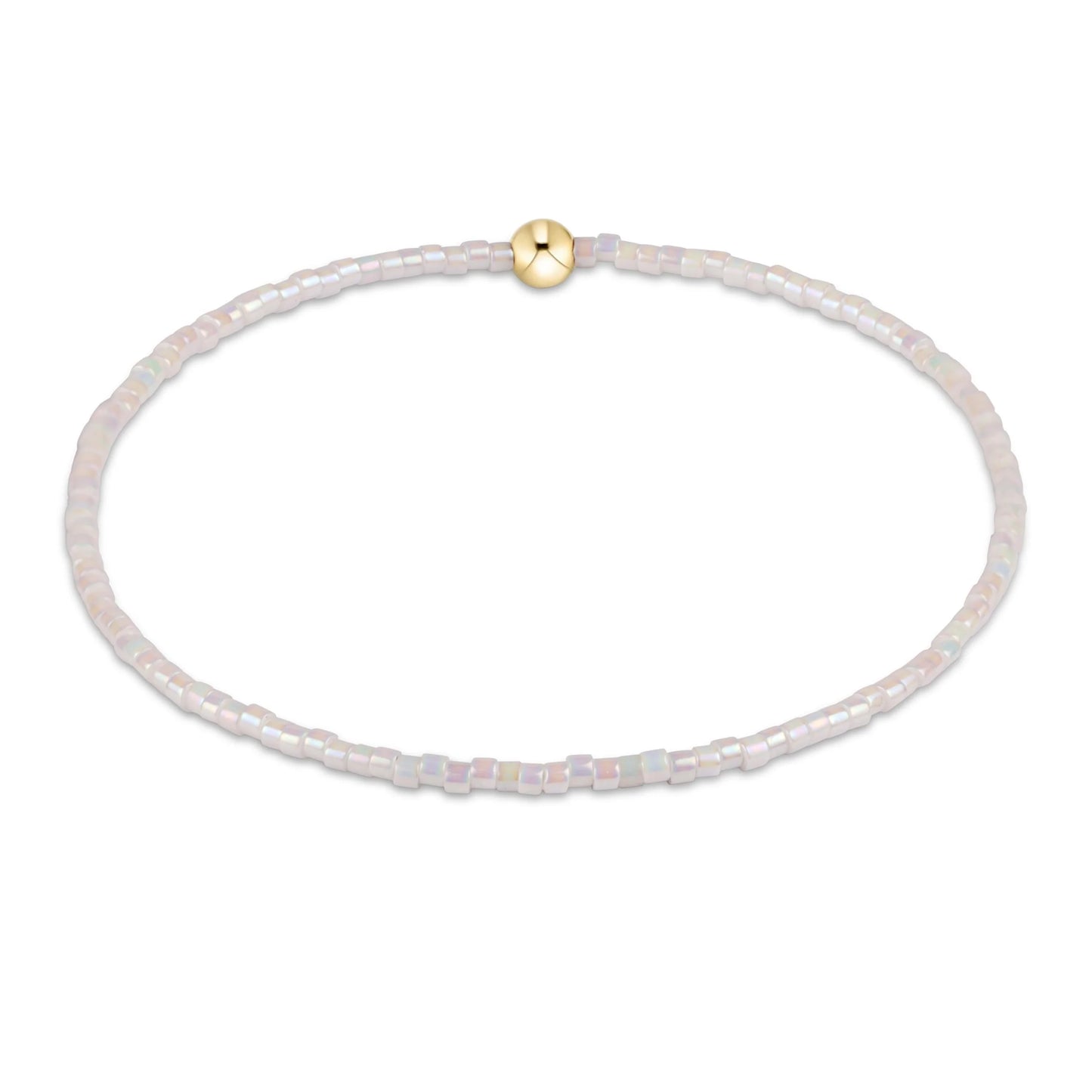 hope classic bracelet - silky white
