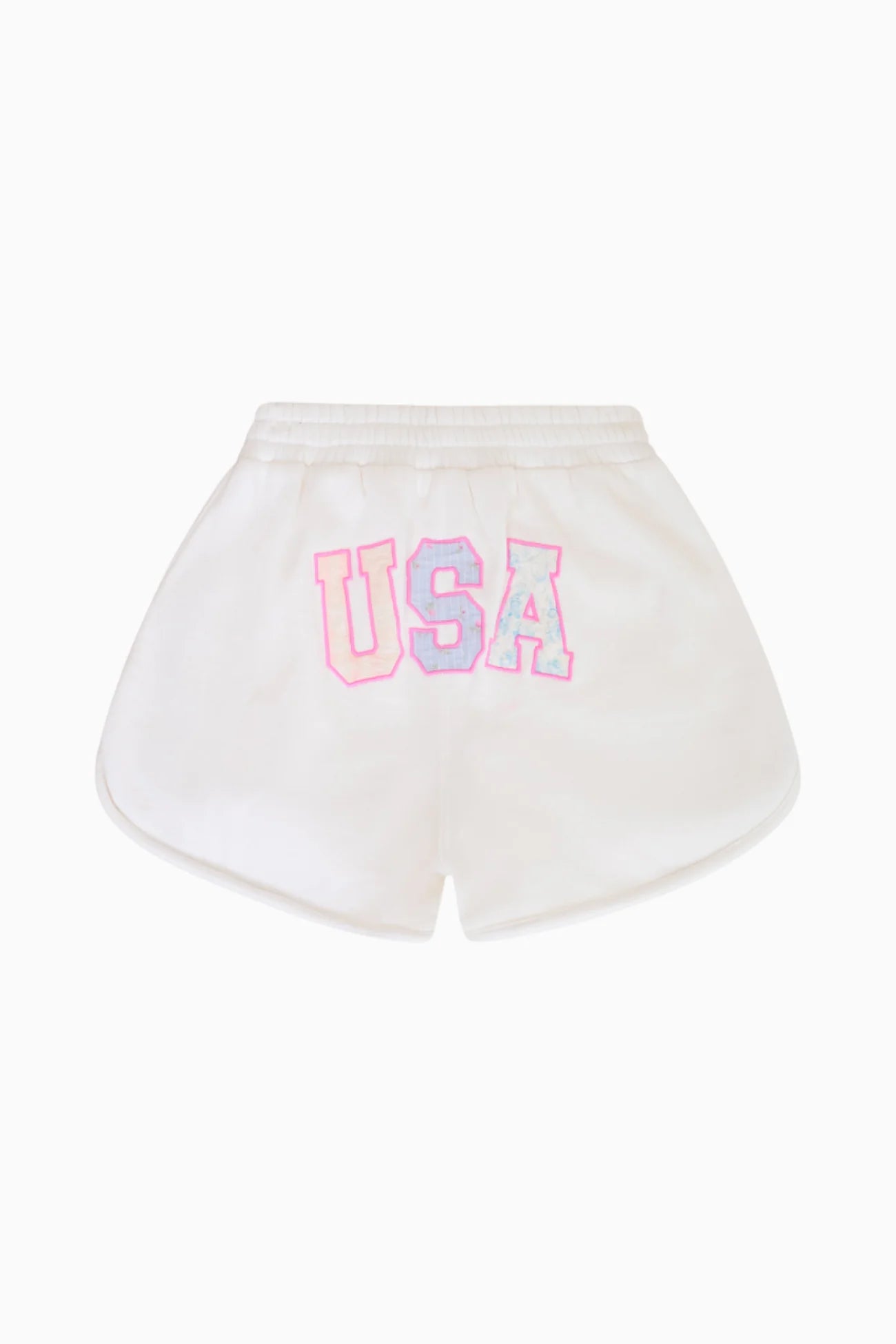 Jeanette USA Shorts - White