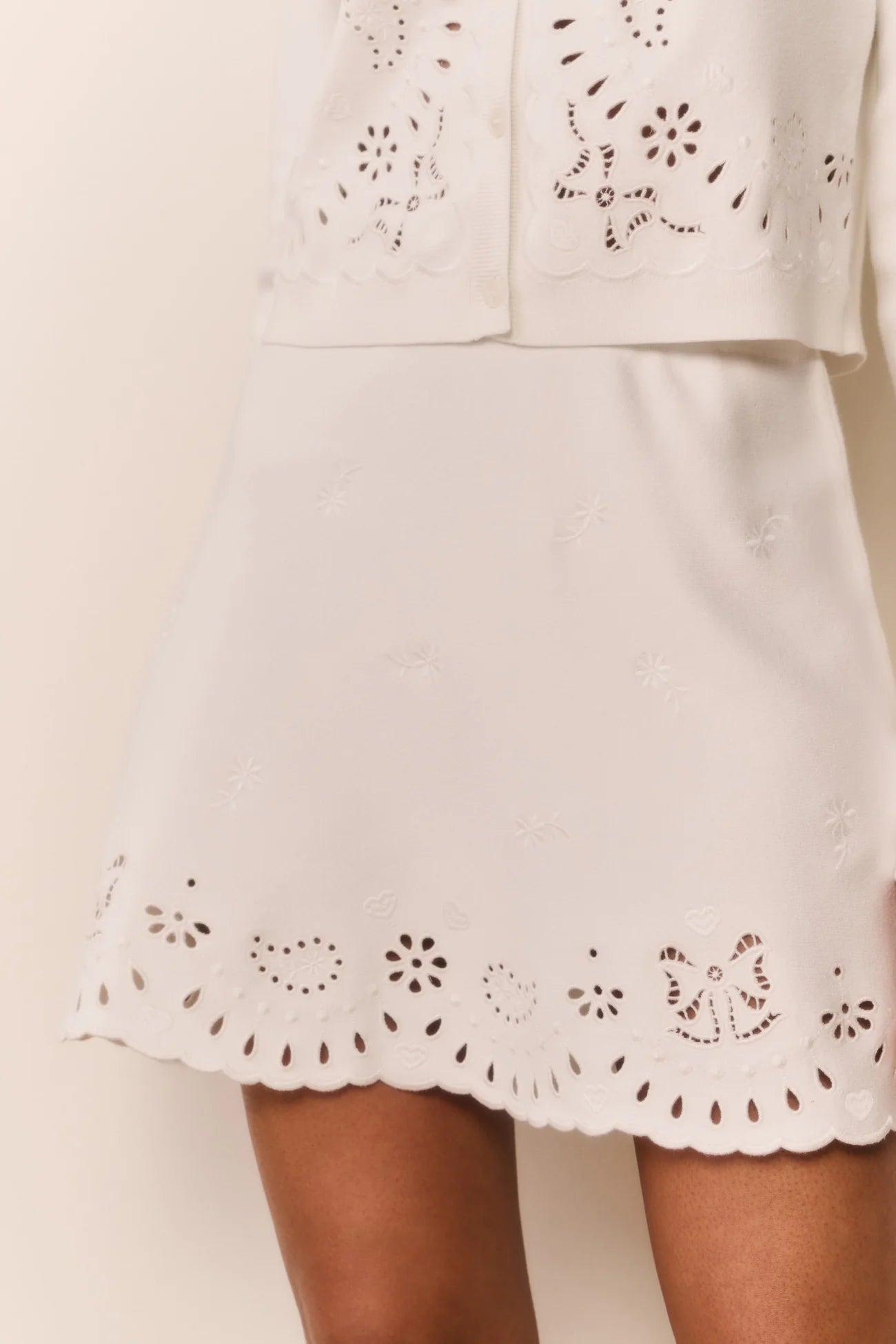 Glindy Skirt - White Vanilla