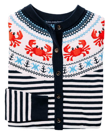 Harbor Crab Cardigan